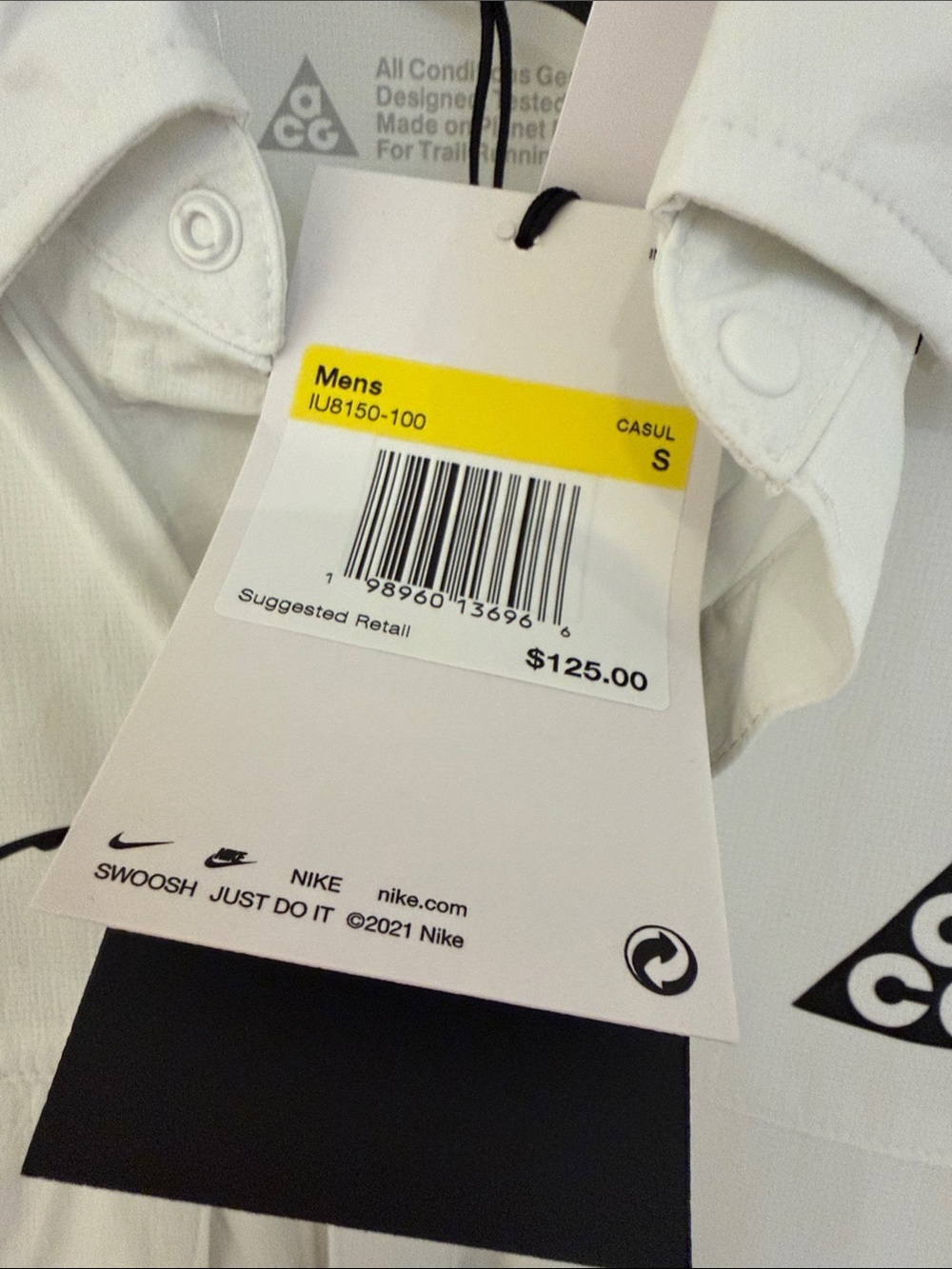 Nike ACG Shirt size small - Picture 2 of 3